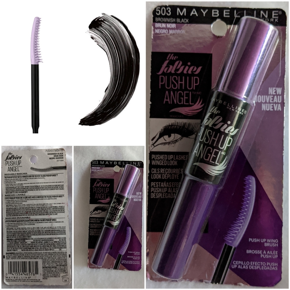 Maybelline "brownish black" mascara